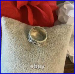 Rare Retired James Avery Sterling Silver Ring Size 4