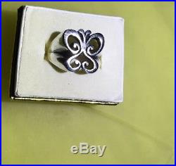 Rare Retired James Avery Sterling Silver Spring Butterfly Ring, Size 7