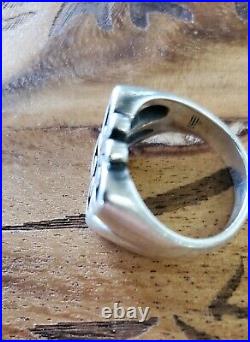Retired Heavy James Avery Butterfly Ring Sterling Silver in Orig. JA Box Vintage