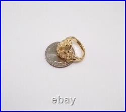 Retired James Avery 14K Yellow Gold Dogwood Flower Ring Size 5.5 LMA2