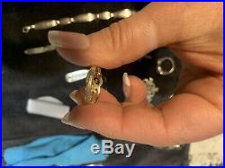 Retired James Avery 14k Gentle Wave Ring Size 7.5