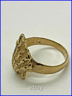 Retired James Avery 14k Scallop Shell Ring