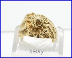 Retired James Avery 14k Yellow Gold Conch Ring Shell Size 5.75 Excellent