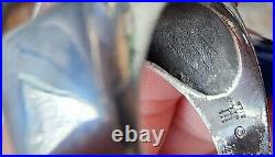 Retired James Avery 3/8 Wide Hammered Band Ring Size 6.5