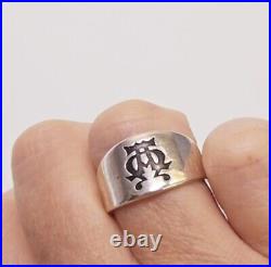 Retired James Avery Alpha Omega Ring Size 10