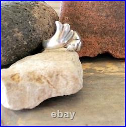 Retired James Avery Bird Wrap Ring Rare Piece, So Pretty! Sz 6 Fits