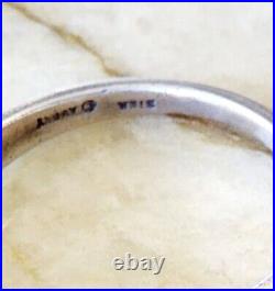 Retired James Avery Bunny Rabbit Cotton Tail 3-D Ring SO CUTE! Sz 6.5
