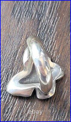 Retired James Avery Butterfly Ring Size 6 9.27gr