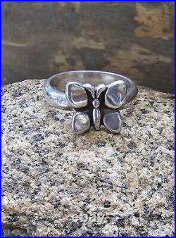 Retired James Avery Butterfly Ring Size 7