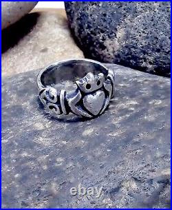 Retired James Avery Cladaugh Ring Size 5.5