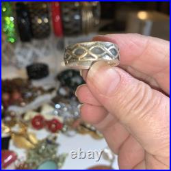 Retired James Avery Crown Of Thorns Unisex Band Ring Size 8
