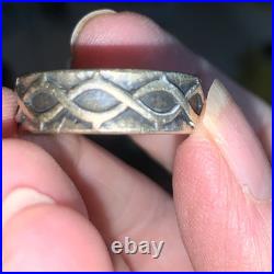 Retired James Avery Crown Of Thorns Unisex Band Ring Size 8