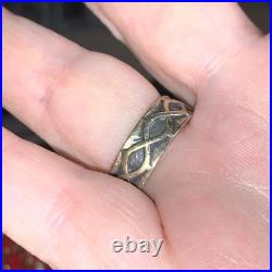 Retired James Avery Crown Of Thorns Unisex Band Ring Size 8
