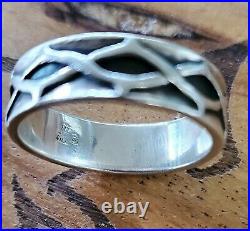 Retired James Avery Crown of Thorns Ring Size 10