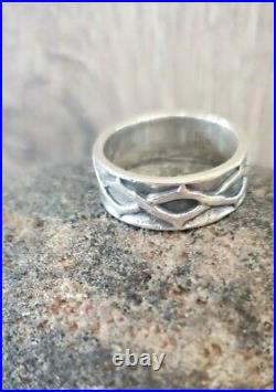 Retired James Avery Crown of Thorns Ring Size 7