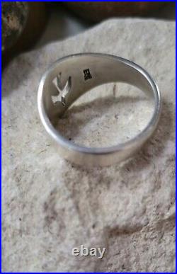 Retired James Avery Descending Dove Cut Out Ring Size 10