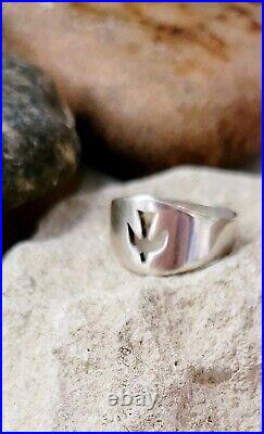 Retired James Avery Descending Dove Cut Out Ring Size 10