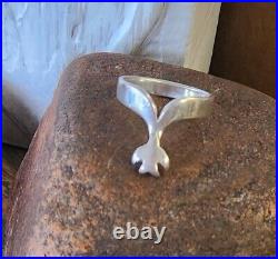 Retired James Avery Dove Ring Sterling Silver with JA Box/Pouch! Size 5