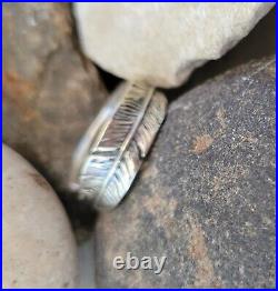 Retired James Avery Feather Ring Size 10 Sterling Silver