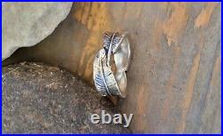 Retired James Avery Feather Ring Size 10 Sterling Silver
