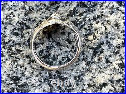 Retired James Avery Lion Head Ring Size 5 Sterling Silver