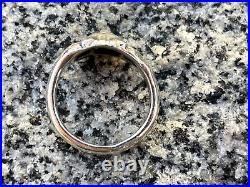 Retired James Avery Lion Head Ring Size 5 Sterling Silver