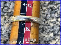Retired James Avery Lion Head Ring Size 5 Sterling Silver