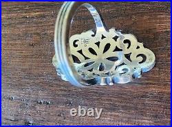 Retired James Avery Long Flower Tracery Ring Size 6.5 NEAT