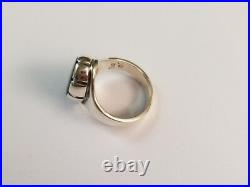 Retired James Avery Onyx Oval Sterling Silver Ring