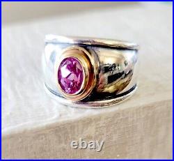 Retired James Avery Pink Christina Ring RARE