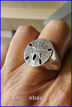 Retired James Avery Sand Dollar Ring RARE Size 10 SO PRETTY Vintage NEAT
