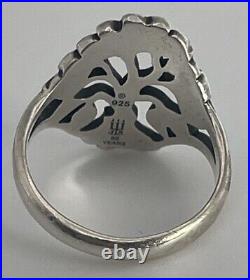 Retired James Avery Size 9.75 Tree of Life Ring Sterling Silver