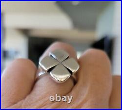 Retired James Avery Solid Cross Ring HEAVY 12.31 Grams UNISEX, NEAT Piece! RARE