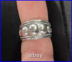 Retired James Avery Sterling Imperial Ring Size 6 Super Rare