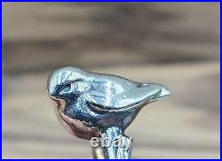 Retired James Avery Sterling Silver 3D (DOVE) Bird On A Branch Ring