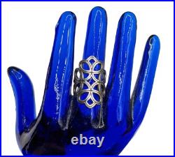 Retired James Avery Sterling Silver Long Tracery Openwork Ring w Box Size 7 HTF Retired James Avery Sterling Silver Long Tracery Openwork Ring w Box Size 7 HTF