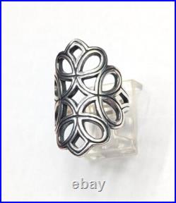 Retired James Avery Sterling Silver Long Tracery Openwork Ring w Box Size 7 HTF Retired James Avery Sterling Silver Long Tracery Openwork Ring w Box Size 7 HTF