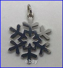 Retired James Avery Sterling Silver Pendant Or Charm Uncut J Ring No Tarnish