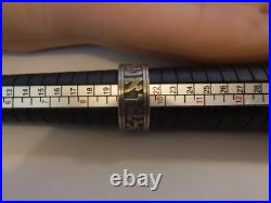 Retired James Avery Sterling Song of Soloman Ring Size 8.75 Candelabrum Signed