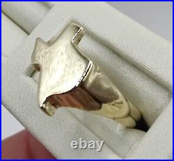 Retired James Avery Texas Ring 14k Yellow Size 6.5