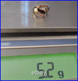 Retired James Avery Texas Ring 14k Yellow Size 6.5