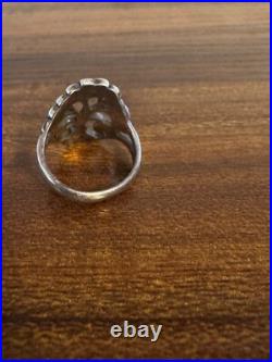 Retired James Avery Tree Of Life Ring Sterling Silv Sz 5.5 Artisan Earth Harmony