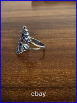 Retired James Avery Tree Of Life Ring Sterling Silv Sz 5.5 Artisan Earth Harmony