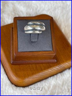 Retired James Avery Triple Dome Wrap Ring Size 9.75