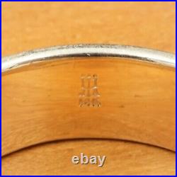 Retired James Avery men's 14k yellow gold wide fluted wedding band