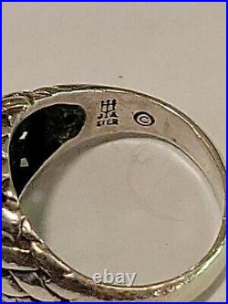 Retired Sterling Silver James Avery Basket Weave Woven Dome Ring Avery Ster Mark