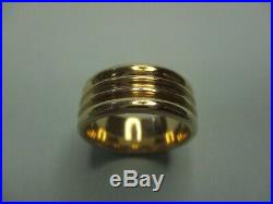 Retired Very Rare James Avery 14k Yellow Gold Unity Wedding Band Ring Size 6 USA