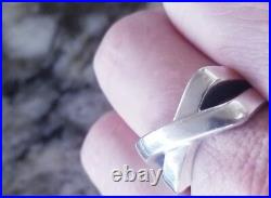 Retired Vintage Heavy James Avery Ring Almost 12 grams! Neat Piece