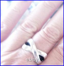 Retired Vintage Heavy James Avery Ring Almost 12 grams! Neat Piece