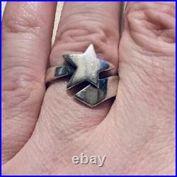 Size 6 1/2 Retired James Avery Sterling Silver 925 Shooting Star Ring